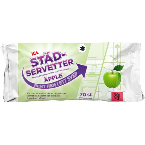 Städservetter Allrengöring Äpple 70p Miljömärkt ICA