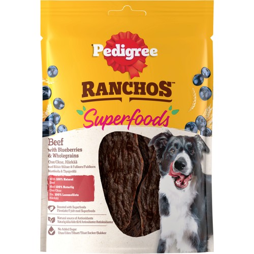 Hundgodis Superfoods Beef 70g Pedigree