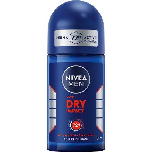 Deodorant Roll On Dry Impact Citrus Örter 50ml Nivea Men