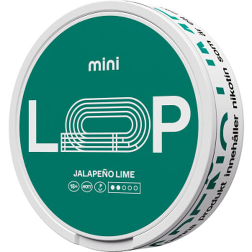 Nikotinpåse Loop Jalapeno Lime Mini 9g 1-p Loop