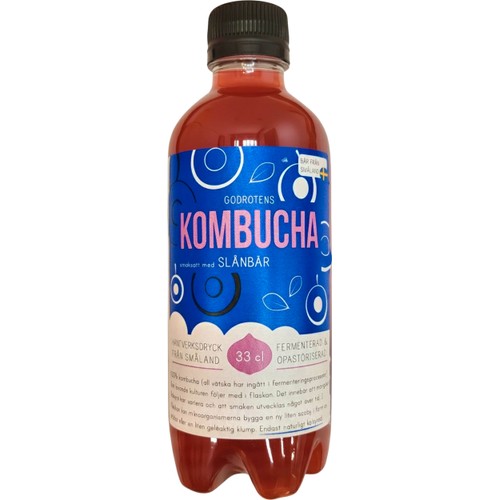 Kombucha Slånbär 330ml Godrotens
