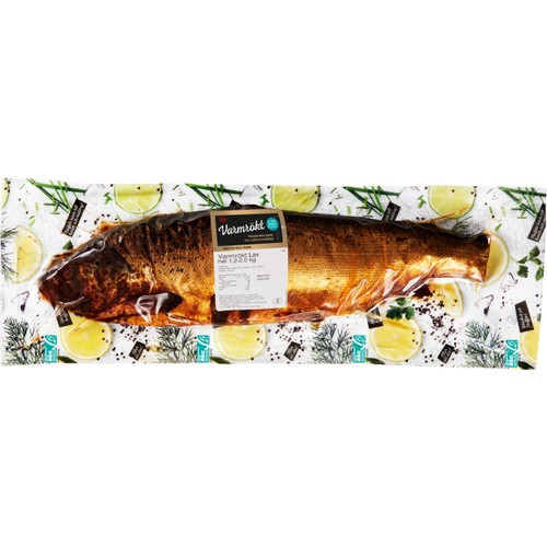 Lax varmrökt hel ca 1.6kg ICA