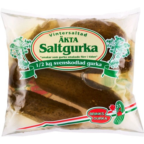 Saltgurka Vintersaltad 500g Brinks Gurka