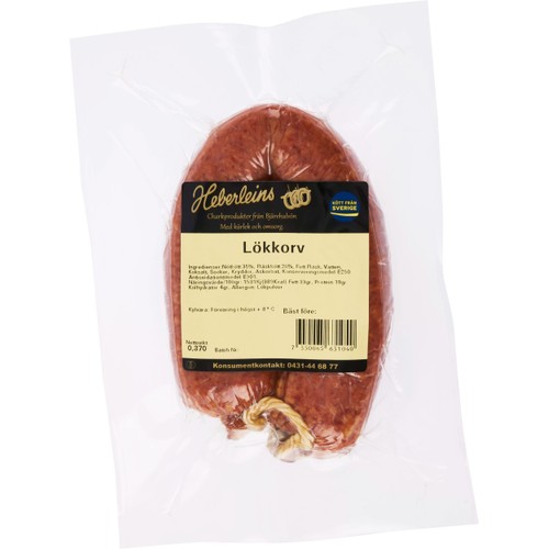 Lökkorv 370g Heberleins