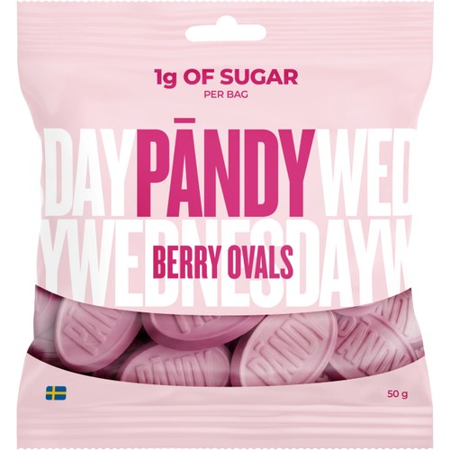 Gelégodis Candy Berry Ovals 50g Pändy