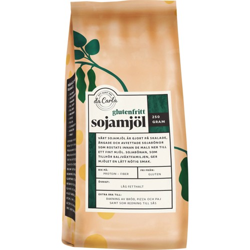Sojamjöl Glutenfritt 250g Da Carla