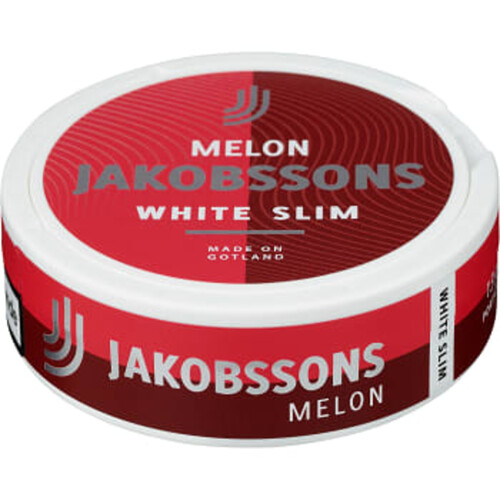Portionssnus White Slim Melon 13g Jakobssons