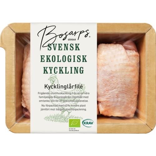 Kycklinglårfilé Färsk ca 500g KRAV Kronfågel Bosarp