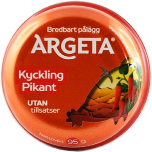 Kycklingpastej Pikant 95g Argeta