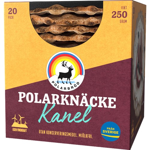 Polarknäcke Kanel 250g Polarbröd