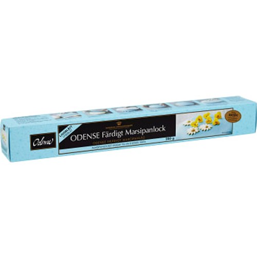 Marsipanlock Ljusblått 200g Odense