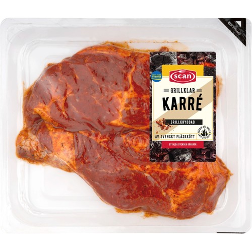 Karré Färsk Grillkryddad ca 500g Scan
