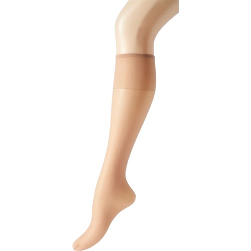 Knästrumpa 4p 15D beige onesize mywear