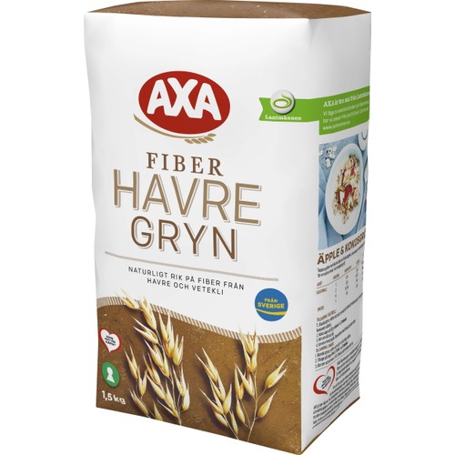 Fiberhavregryn 1,5kg AXA