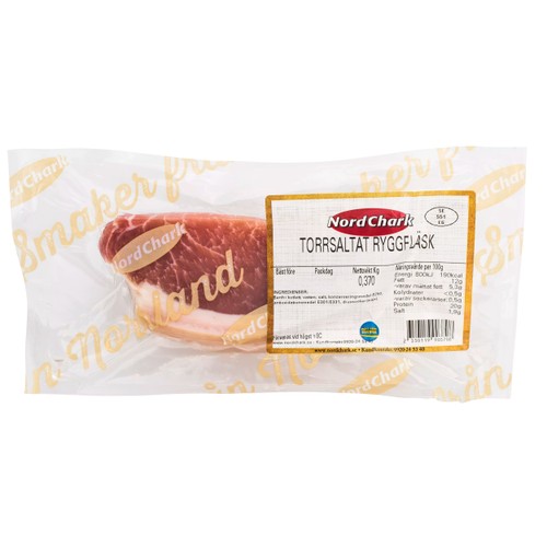Torrsaltat ryggfläsk ca 450g Nordchark