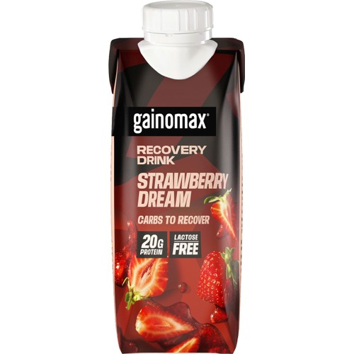 Proteindryck Strawberry Dream Recovery 250ml Gainomax
