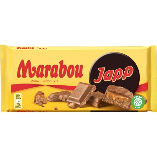 Mjölkchoklad Japp 185g Marabou