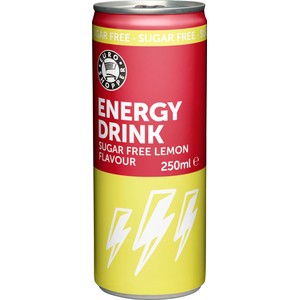 Energidryck Lemon Sugar free 25cl Euro Shopper