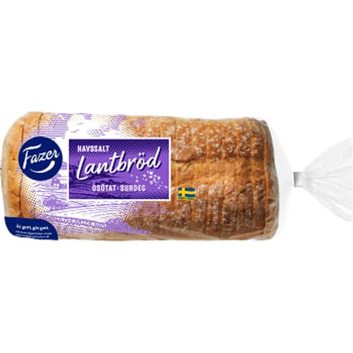Lantbröd Havssalt 600g Fazer