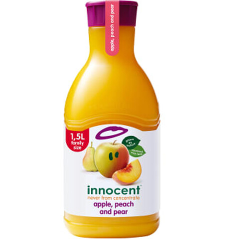 Juice Äpple Persika Päron 1,5l Innocent