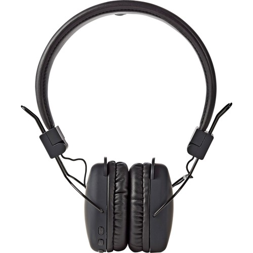 Hörlur on-ear Svart Nedis