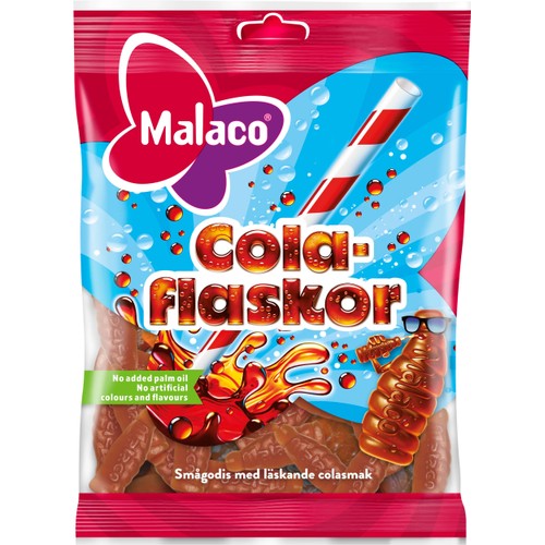 Godispåse Colaflaskor 95g Malaco