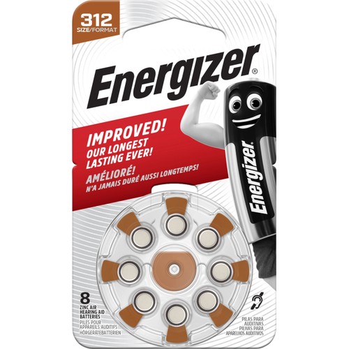 Hörapparatsbatteri 312 TL8 8-p Energizer