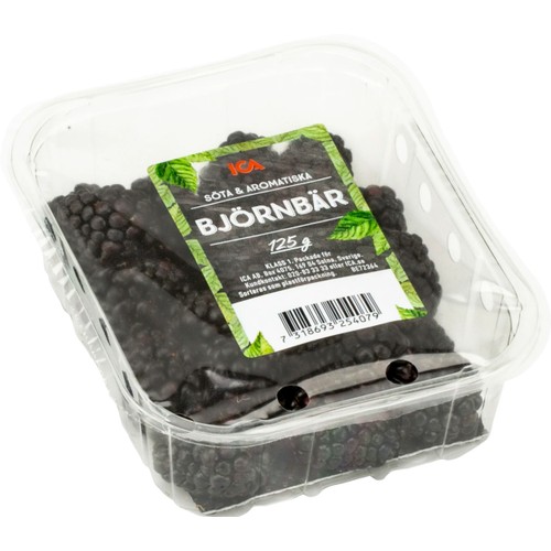 Björnbär 125g Klass 1 ICA