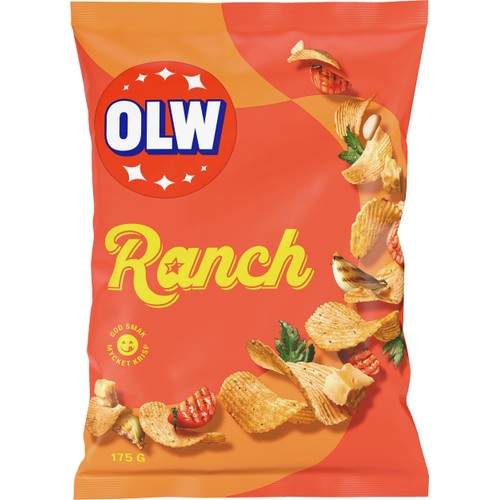 Ranch Chips 175g Olw