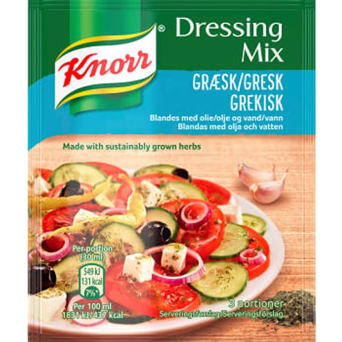 Dressingmix Grekisk 3-p Knorr