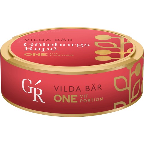 Göteborgs Rapé ONE White Vilda Bär 20g