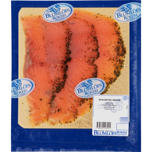 Gravadlax skivad 100g Blomlöfs Rökeri
