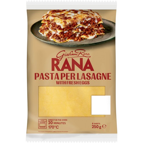 Lasagneplattor Färsk 250g Rana