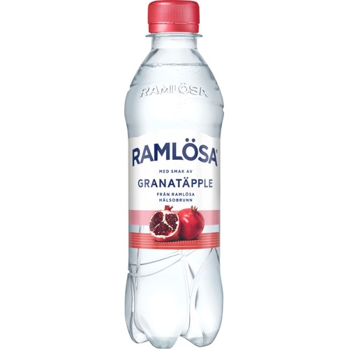 Vatten Kolsyrat oc Kolsyrat vatten Granatäpple 33cl Ramlösa