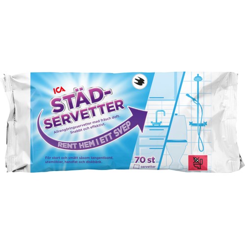 Städservetter Allrengöring 70p Miljömärkt ICA
