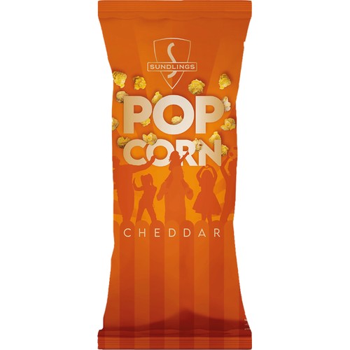 Popcorn Cheddarsmak 100g Sundlings