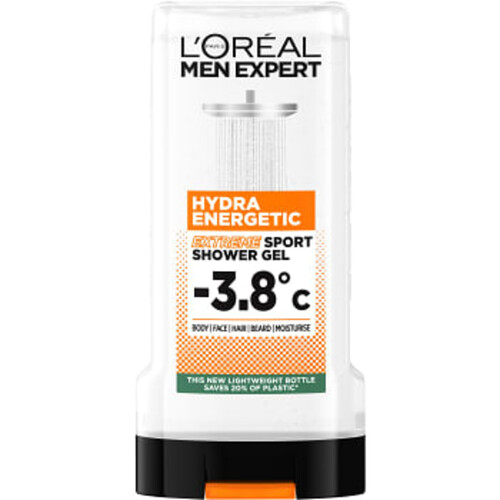 Duschgel Hydra Energetic Extreme Sport 300ml L'Oréal