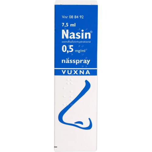 Nasin Nässpray 0,5mg/ml 7,5ml