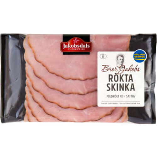 Skinka Bror Jakobs Rökta 100g Jakobsdals