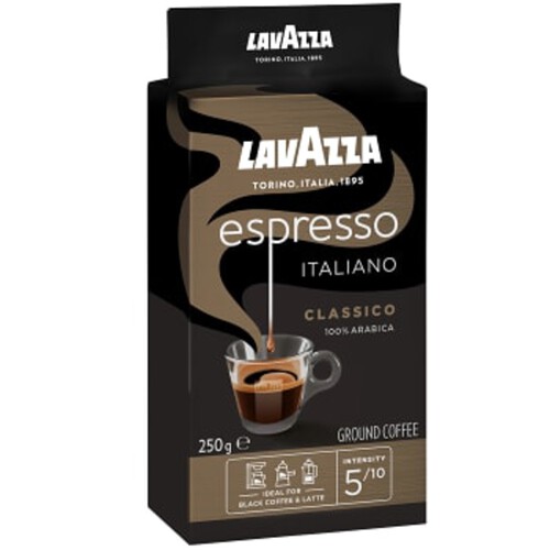 Kaffe Malet Espresso Italiano Classico 250g Lavazza