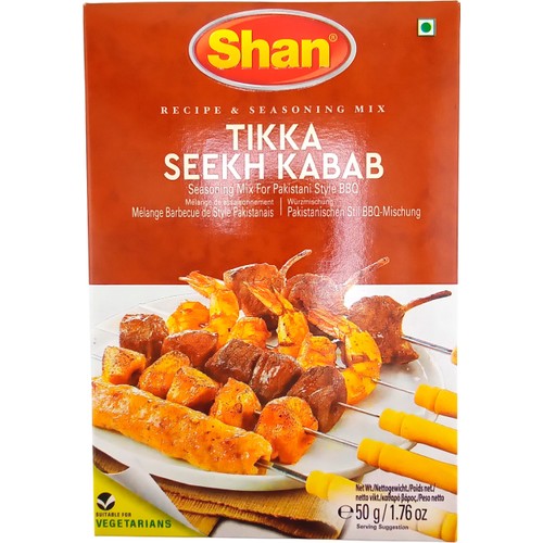 Kryddmix Tikka Seekh Kebab 50g Shan