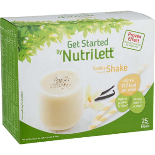 Quick weight loss Vanilla shake Viktkontroll 25-p 825g Nutrilett
