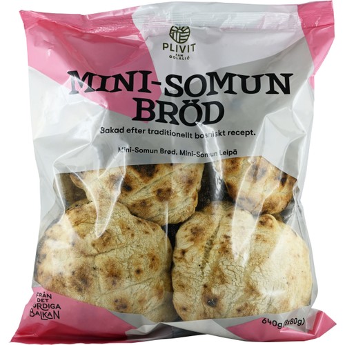 Mini-somunbröd 640g Plivit