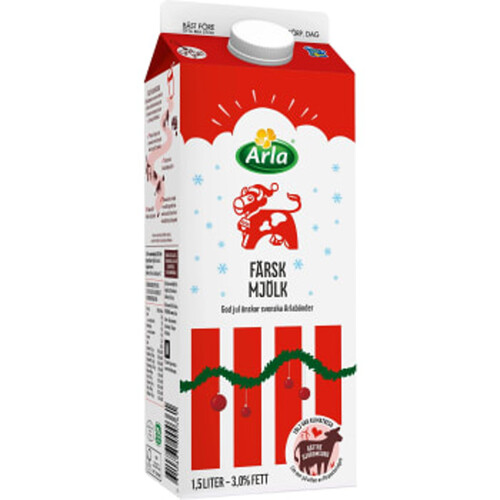 Färsk standardmjölk 3,0% 1,5l Arla Ko®