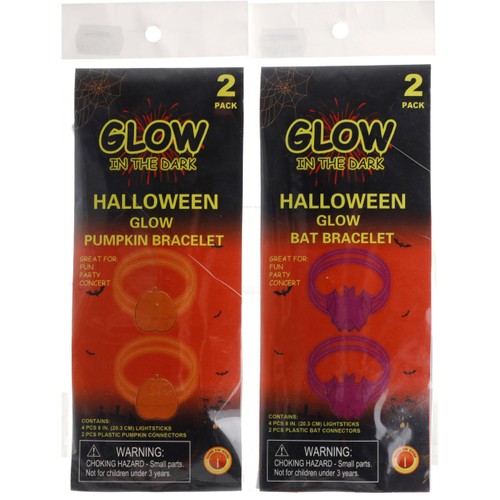 Glow in the dark armband 2p Festive
