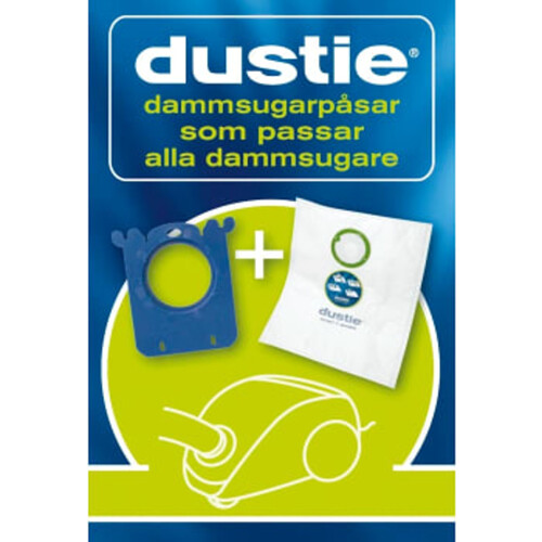 Dammsugspåse Microfiber 3l 5-p Dustie