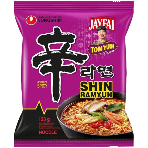 Snabbnudlar Shin Ramyun Tomyum 123g Nongshim