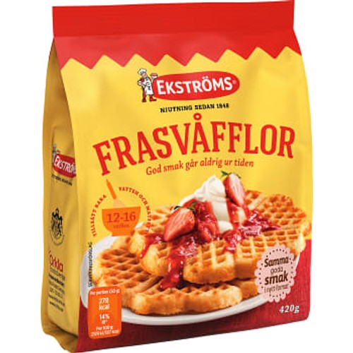 Frasvåfflor 420g Ekströms