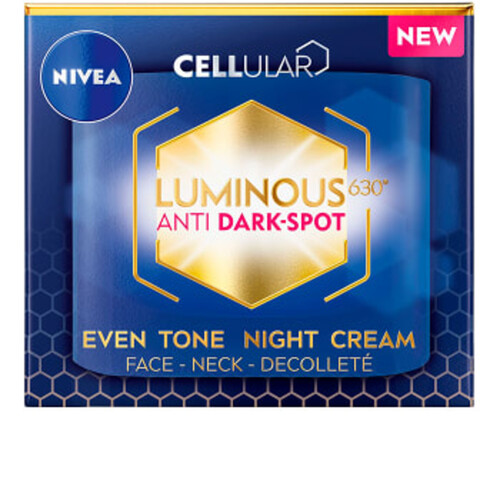 Nattkräm Luminous 630 Anti Dark-Spot Night Cream 50ml Miljömärkt Nivea