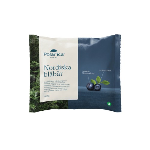 Nordiska blåbär 500g Polarica